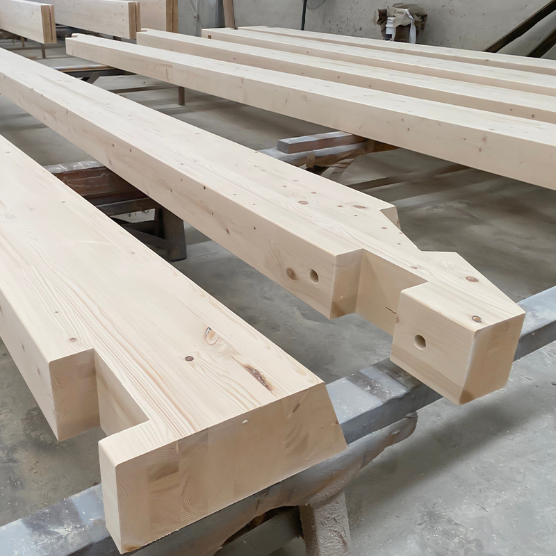 Viga e poste Spruce Glulam