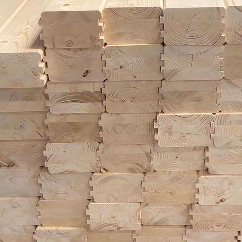 Tronco de abeto Glulam Tronco de abeto Glulam