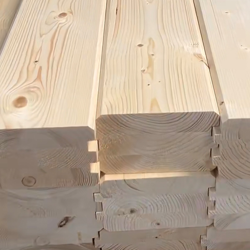 Tronco de abeto Glulam