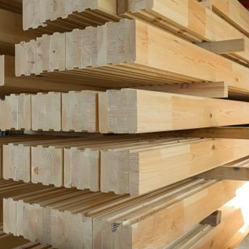 Tronco de abeto Douglas Glulam