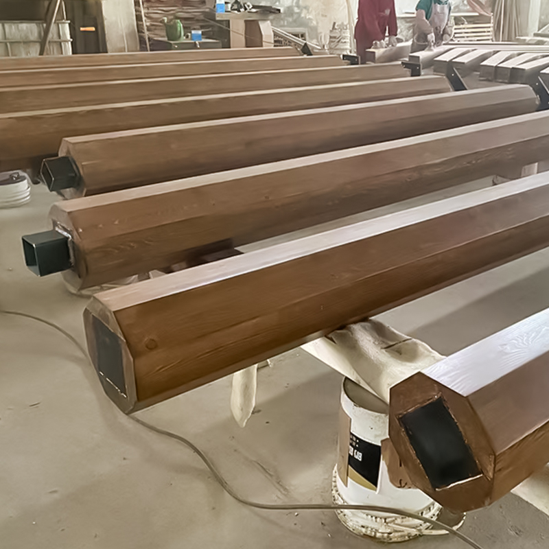Glulam de formato especial de pinho Glulam de formato especial de pinho