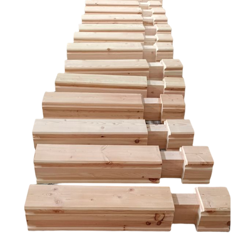 Tronco de abeto Douglas Glulam Tronco de abeto Douglas Glulam