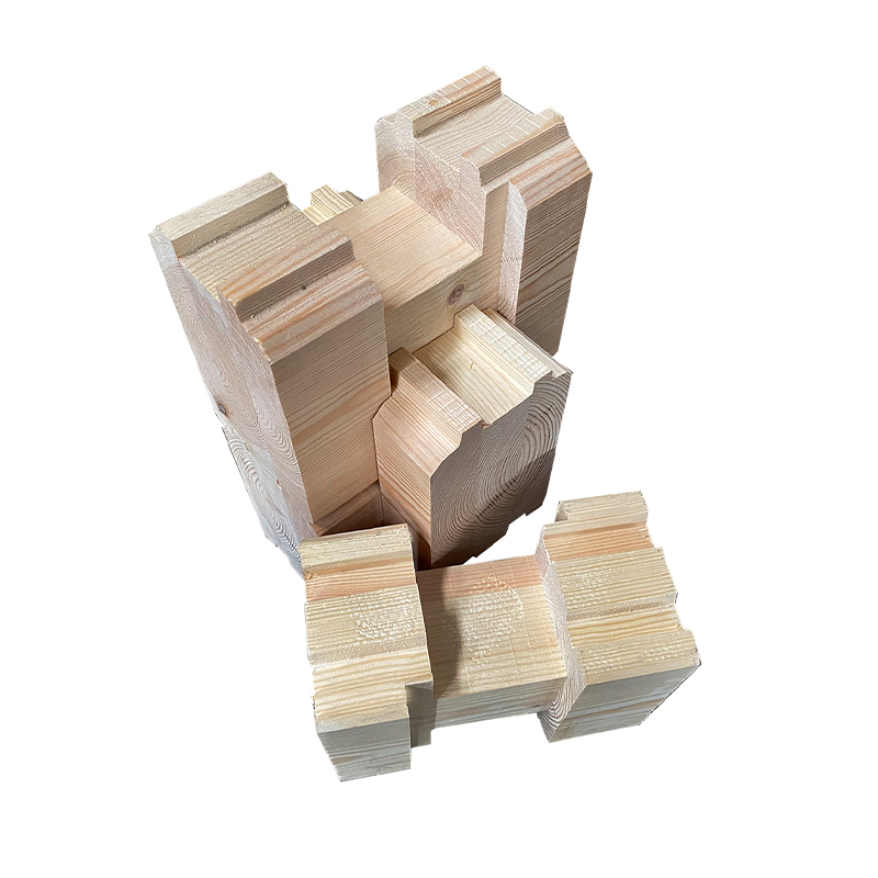 Tronco de abeto Douglas Glulam Tronco de abeto Douglas Glulam