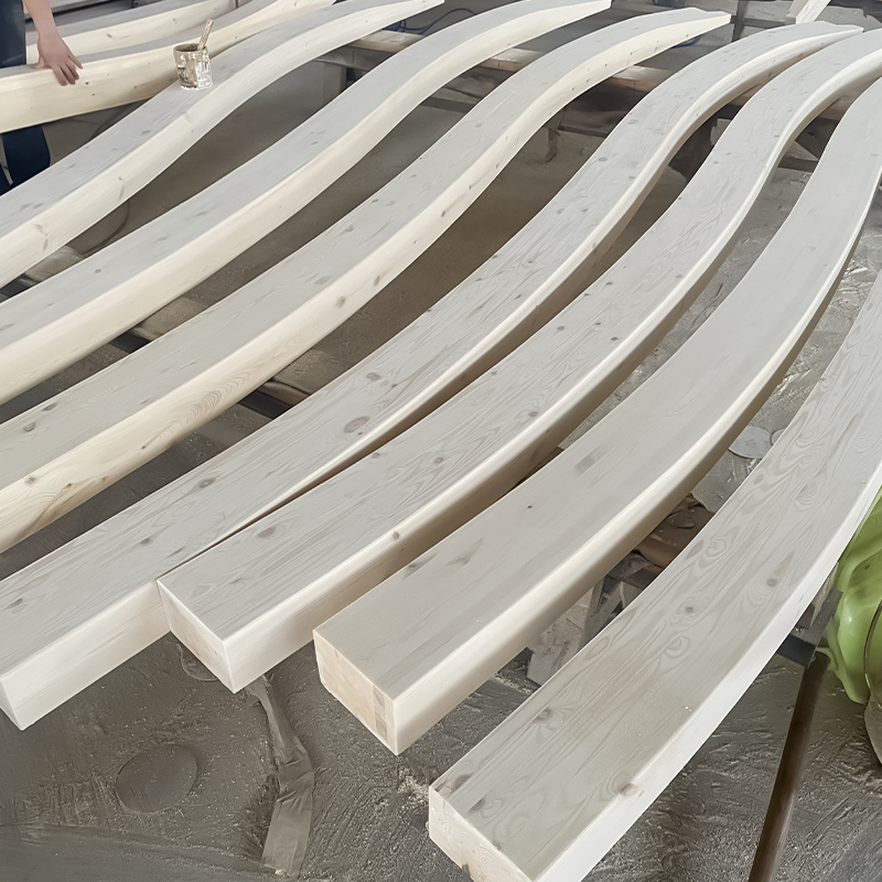 Spruce Glulam em formato especial