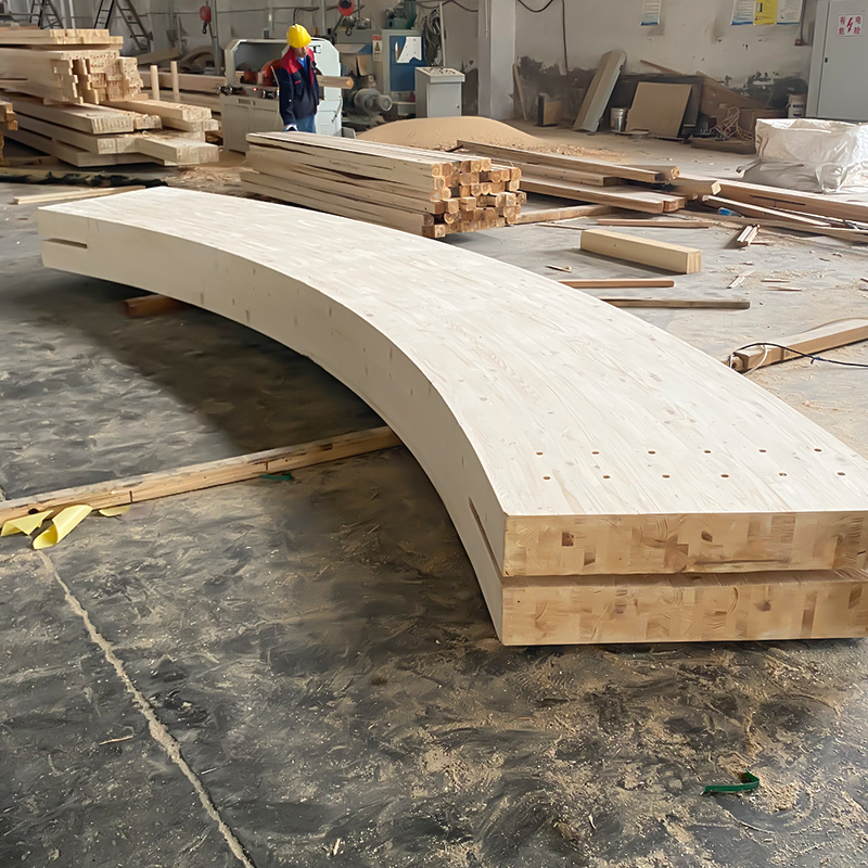 Glulam Curvo de Pinho