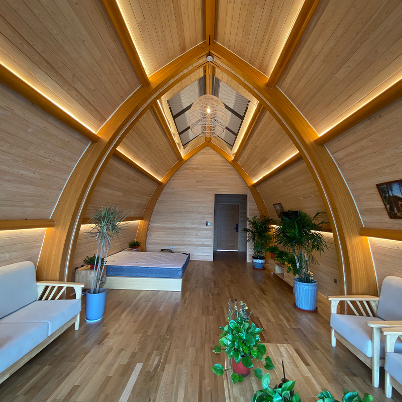 Casa de barcos pré-fabricada de madeira Casa de barcos pré-fabricada de madeira