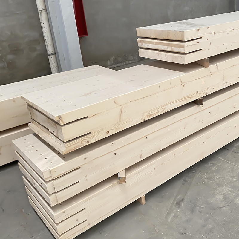 Viga e poste Glulam de pinho