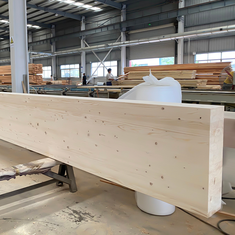 Viga e poste Douglas Fir Glulam Viga e poste Douglas Fir Glulam
