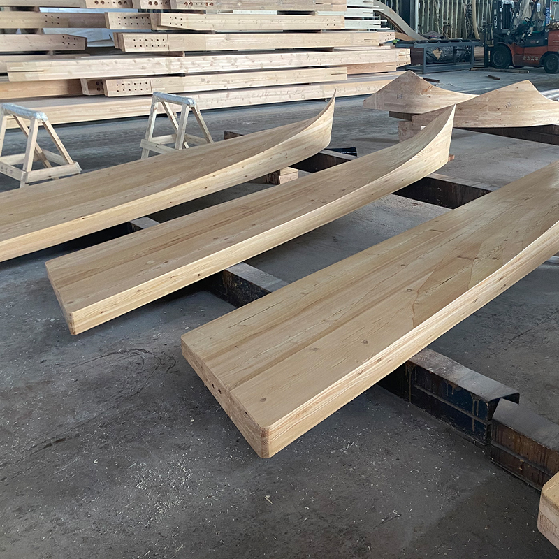 Glulam em formato especial de abeto Douglas