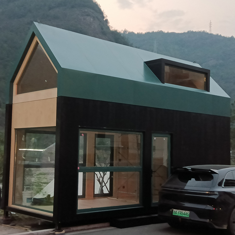 Casa de férias de madeira pré-fabricada Casa de férias de madeira pré-fabricada