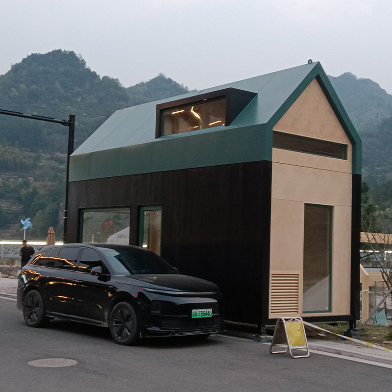 Casa de férias de madeira pré-fabricada