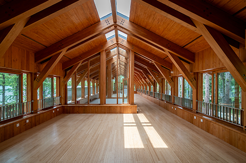 Colunas Glulam Redondas: Design, Aplicações e Benefícios