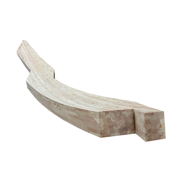 Glulam em formato especial